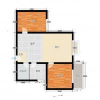 莲湖茗居2室0厅0卫106㎡户型图