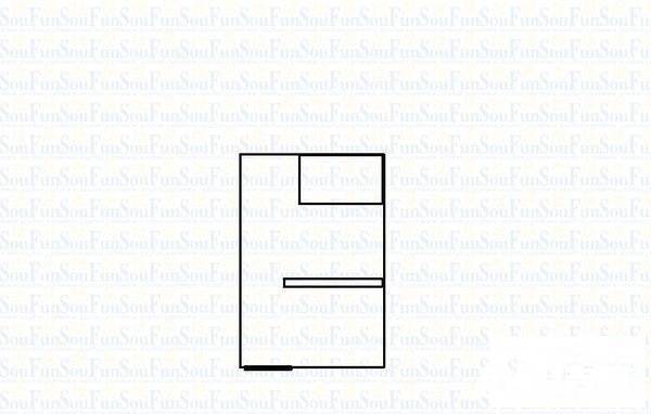 金山城4室2厅2卫51㎡户型图