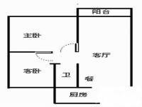 中澳郦湖居2室2厅1卫81㎡户型图