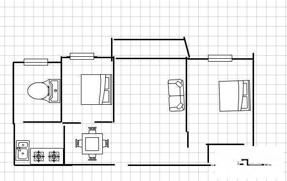 翠景花园二期(翠宝路)2室2厅2卫103㎡户型图