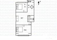 华宇朝阳小区2室2厅1卫76㎡户型图