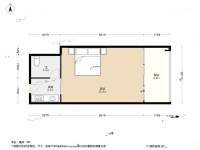 富邦世纪广场1室1厅1卫44.6㎡户型图