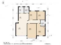 里仁花园二期4室2厅1卫152㎡户型图