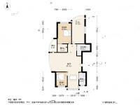 华泰剑桥二期3室2厅2卫154.3㎡户型图