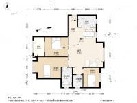 水木轩3室2厅2卫127.2㎡户型图