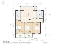 龙成翠柏花园3室1厅1卫116.5㎡户型图