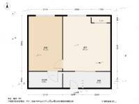 利时逸品阁1室0厅1卫71.2㎡户型图