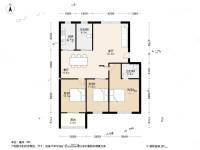 新灵峰公寓3室2厅2卫118㎡户型图