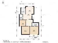 红叶新家园6室1厅1卫141.3㎡户型图
