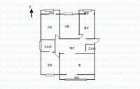 海联小区4室2厅2卫138㎡户型图