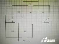 浐灞金融小区2室2厅2卫96㎡户型图