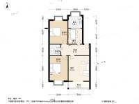 三兴鑫园2室2厅1卫86.8㎡户型图
