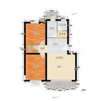 华山半导体家属院2室0厅0卫106㎡户型图