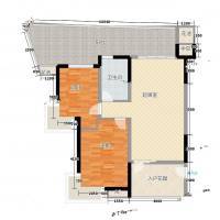 环亚花园2室0厅0卫131㎡户型图