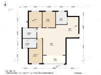 梧桐朗座3室2厅2卫146.1㎡户型图