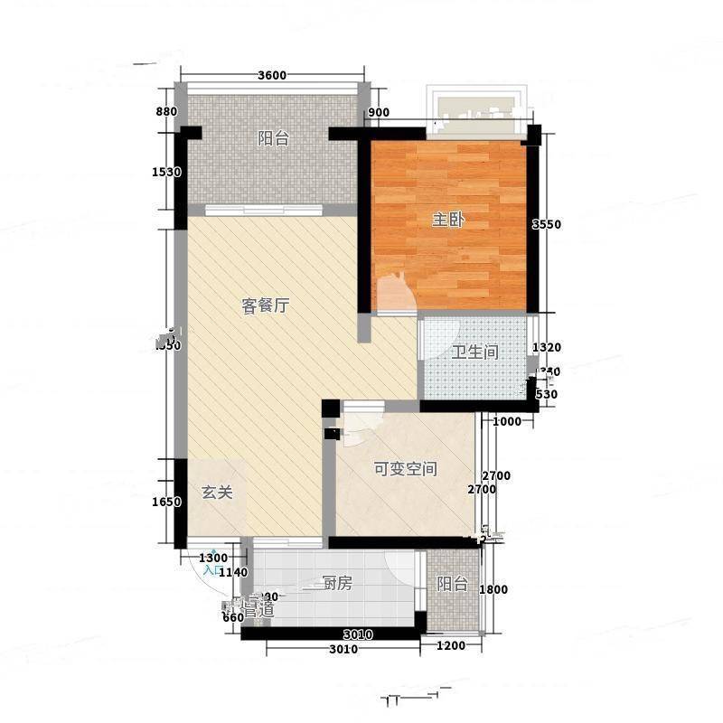 太华路鑫园小区1室0厅0卫81㎡户型图