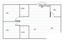 华发新城二期3室2厅2卫187㎡户型图