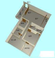 岭秀城3室2厅3卫132㎡户型图