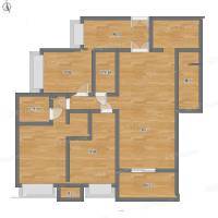 五洲花城3室1厅0卫135㎡户型图