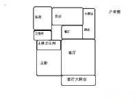 龙洲湾花园3室2厅2卫160㎡户型图