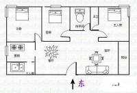 景山茗园住宅3室2厅2卫148㎡户型图
