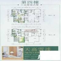景山茗园住宅5室3厅3卫208㎡户型图
