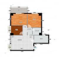 联盛国际广场3室0厅0卫104㎡户型图