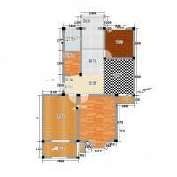 东方家园3室0厅0卫116㎡户型图