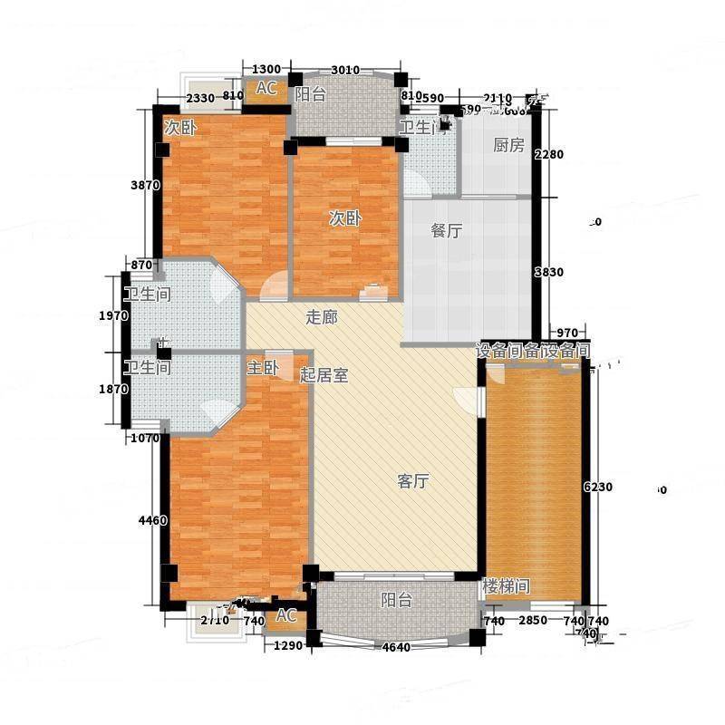 东凤华庭3室0厅0卫192㎡户型图