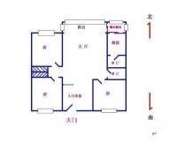 南浦公园3室2厅2卫113㎡户型图