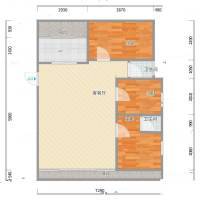 湖畔湾豪庭3室0厅0卫79㎡户型图