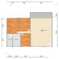 天发花园3室0厅0卫123㎡户型图