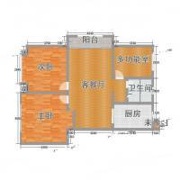 国信楼2室0厅0卫115㎡户型图