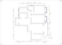 琥珀山庄3室2厅2卫127㎡户型图