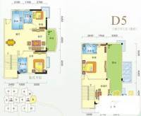 润宇豪庭商铺3室3厅3卫178.5㎡户型图