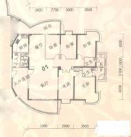 东湖苑商铺6室2厅2卫238㎡户型图