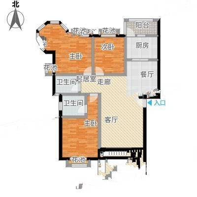 挪威森林3室0厅0卫119㎡户型图